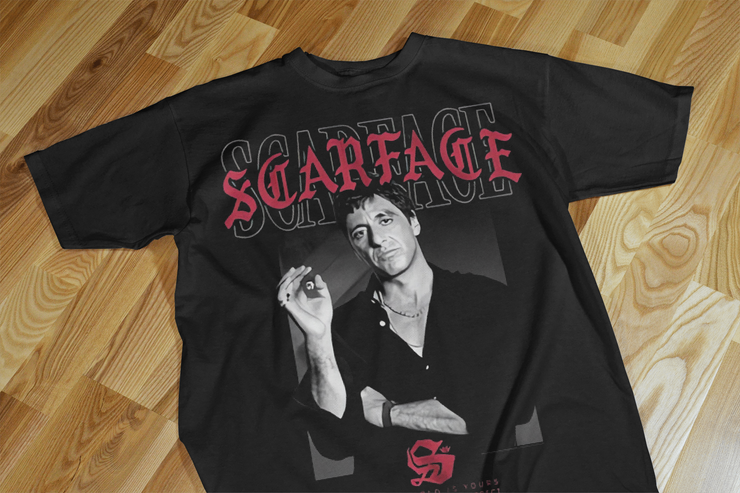 Scareface T-shirt Part2