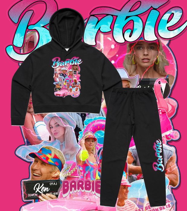 BARBIE WOMENS (CROP) TRACK SUIT