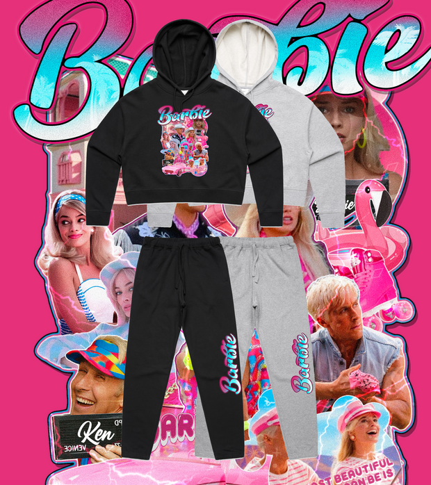 BARBIE WOMENS (CROP) TRACK SUIT