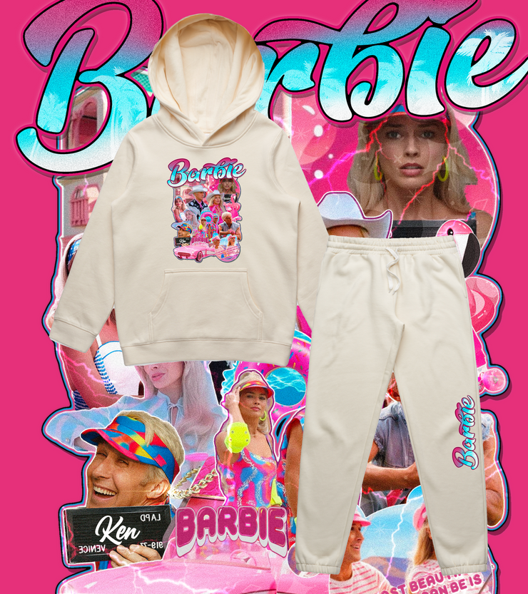 Girls Barbie Track Suit